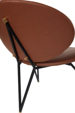 Semper loungetuoli, Black-cognac