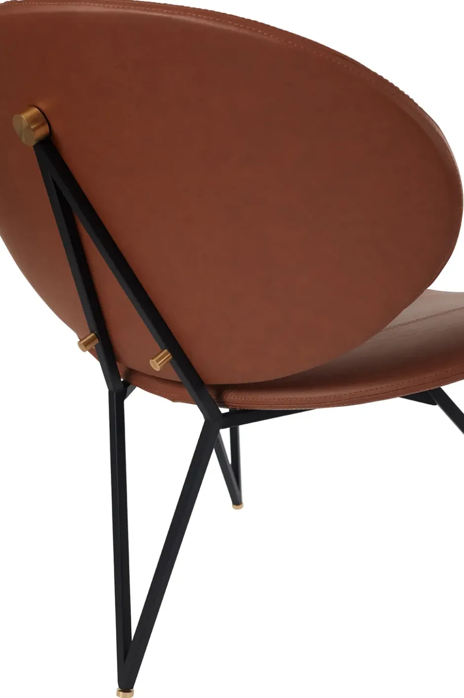 Semper loungetuoli, Black-cognac