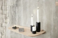 Shelf 1 seinähylly 40 cm, Oak