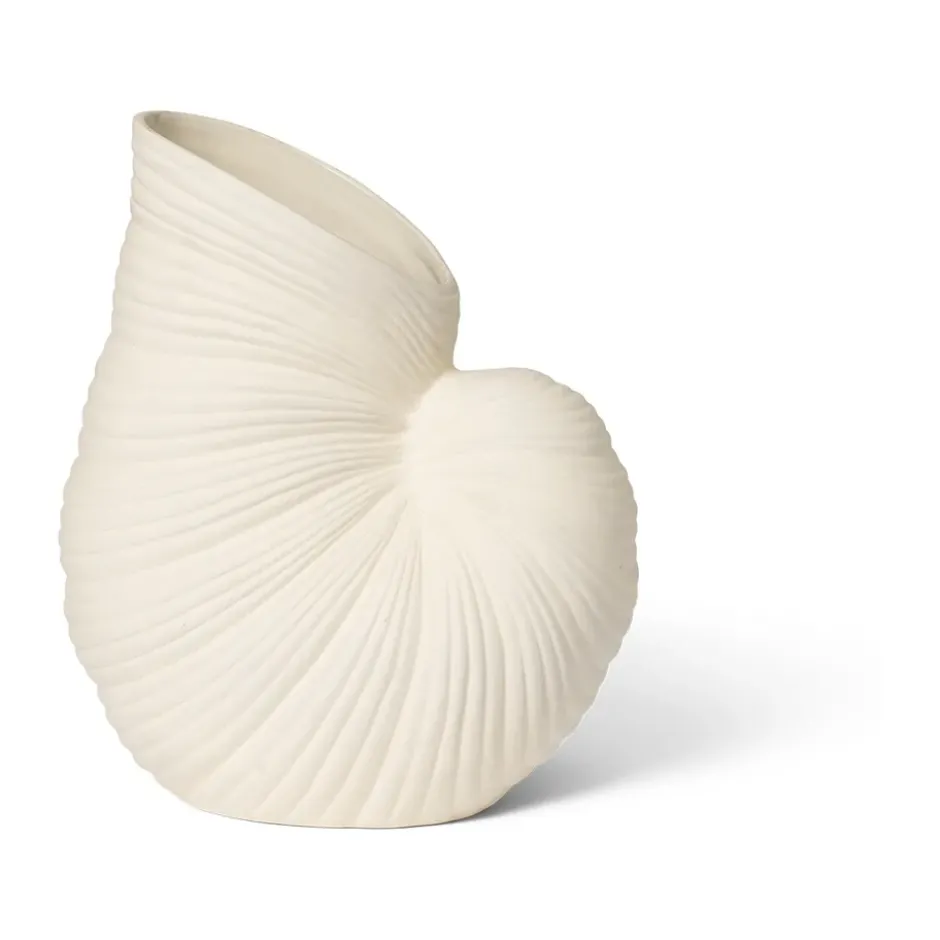 Shell maljakko, Off white