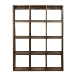 Showcase seinähylly 40x53 cm, Dark oiled oak