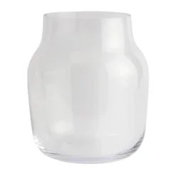 Silent maljakko Ø 20 cm, Clear