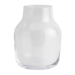 Silent maljakko Ø 15 cm, Clear