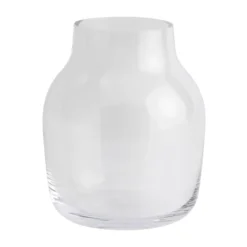 Silent maljakko Ø 11 cm, Clear