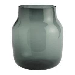 Silent maljakko Ø 20 cm, Dark Green