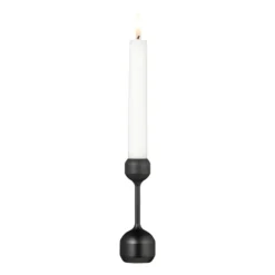 Silhouette kynttilänjalka 120, Black