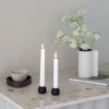 Silhouette kynttilänjalka 34 2-pakkaus, Black