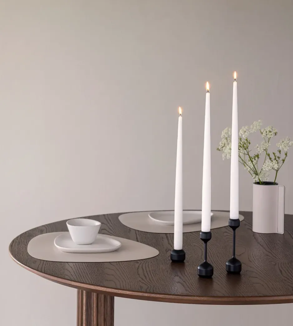Silhouette kynttilänjalka 34 2-pakkaus, Black