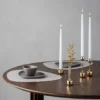Silhouette 120 maljakko, Gold plated