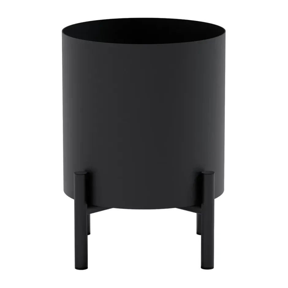 Simply Grow ulkokukka-astia pieni Ø31,5 cm, Musta