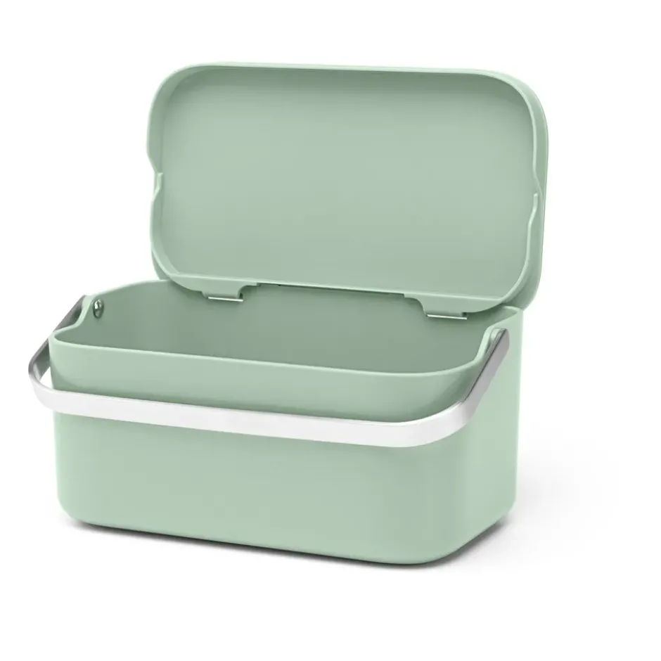 Sinkside biojäteastia 13x22 cm, Jade green