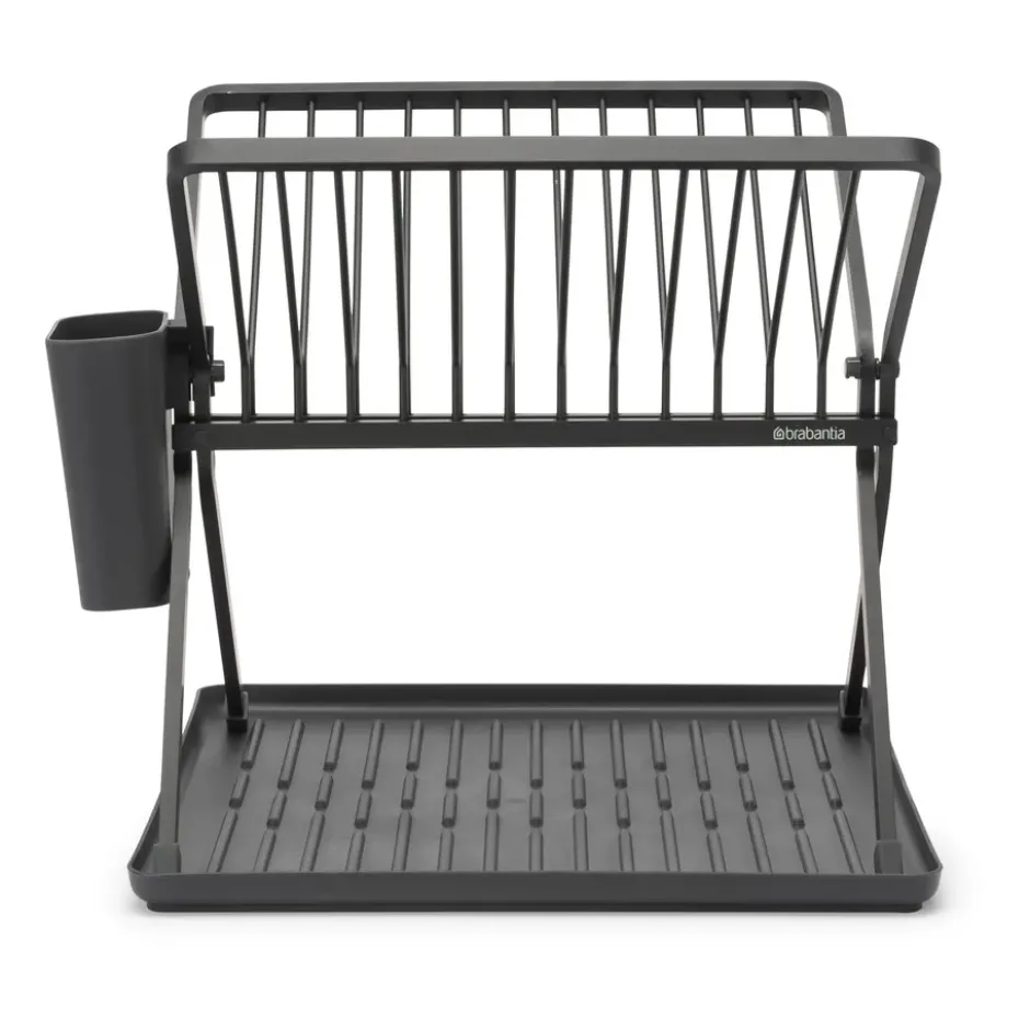 Sinkside kokoontaitettava tiskiteline 37 cm, Tummanharmaa