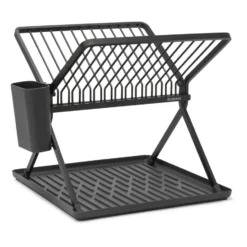Sinkside kokoontaitettava tiskiteline 37 cm, Tummanharmaa