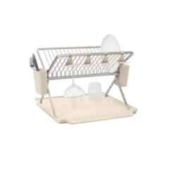 Sinkside kokoontaitettava tiskiteline 51 cm, Soft beige