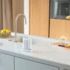 SinkStyle saippuapumppu/astianpesuaineen annostelija setti, Mineral Fresh White