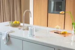 SinkStyle saippuapumppu/astianpesuaineen annostelija setti, Mineral Fresh White