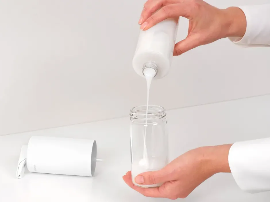 SinkStyle saippuapumppu, Mineral Fresh White
