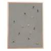 Skiers juliste 40x50 cm, Harmaa