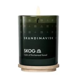 Skog tuoksukynttilä kannella, 65 g