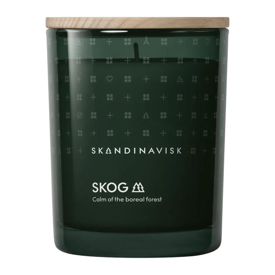 Skog tuoksukynttilä kannella, 200 g