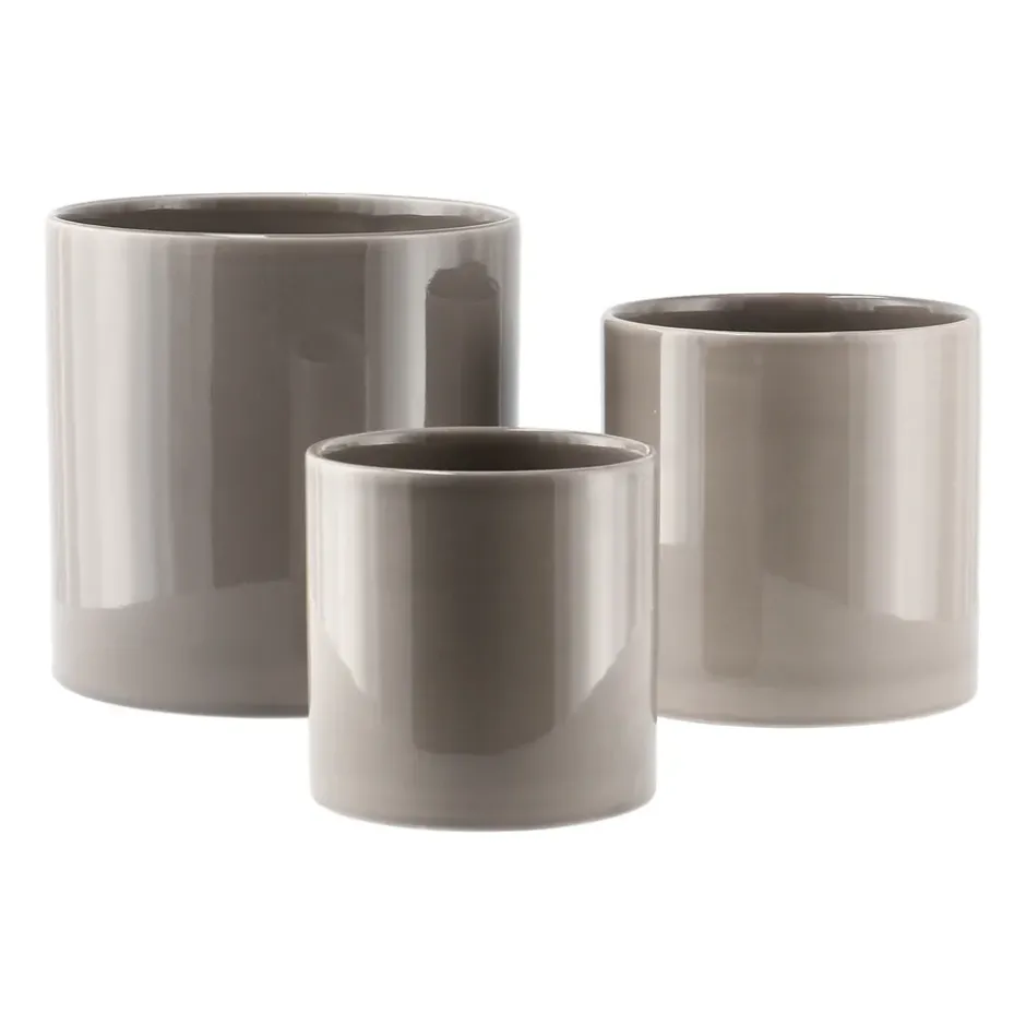Sleek ruukku Ø 12 cm, Beige