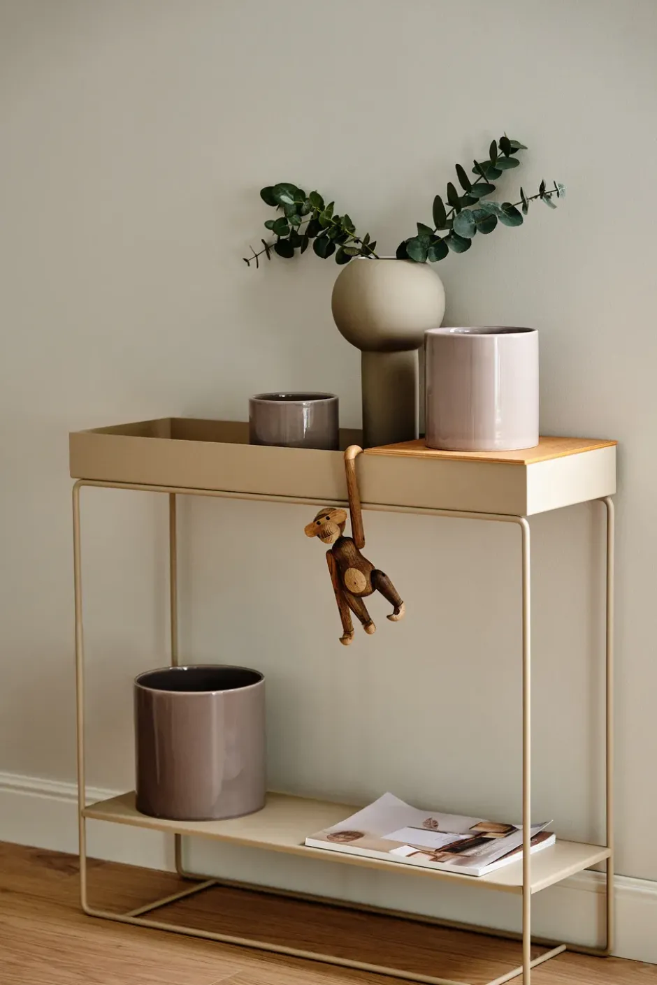 Sleek ruukku Ø 12 cm, Beige