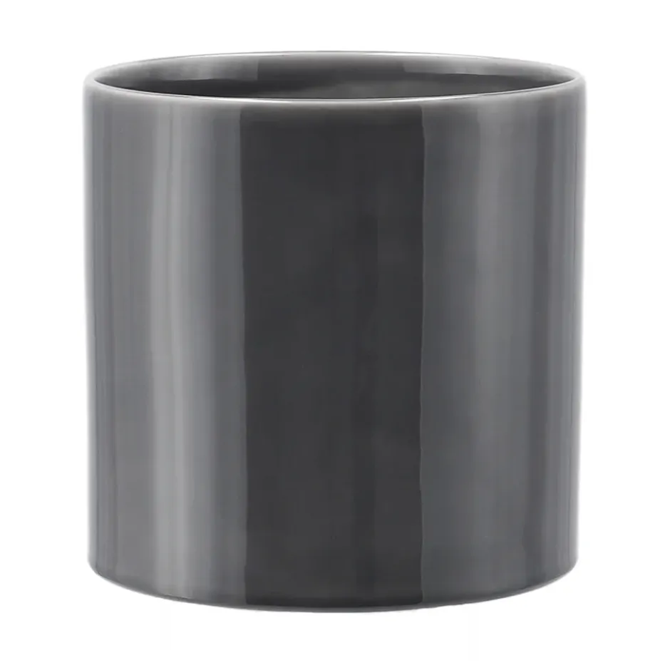 Sleek ruukku Ø 12 cm, Charcoal