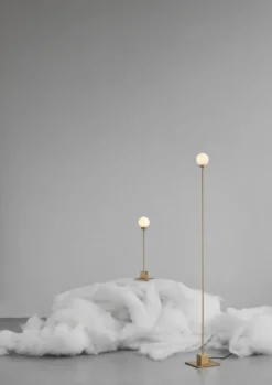 Snowball pöytävalaisin 41 cm, Brass