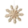 Snowflake joulukoriste natural, Ø 30 cm