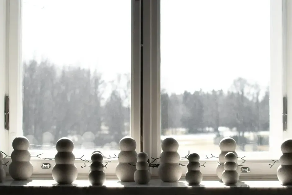 Snowman julkoriste 11 cm, Mole dot