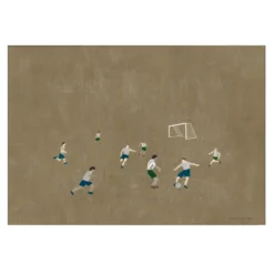 Soccer juliste 50x70 cm, Ruskea