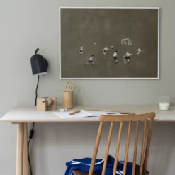 Soccer juliste 50x70 cm, Ruskea