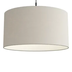 Soft kattovalo Ø57 cm, Valkoinen villa