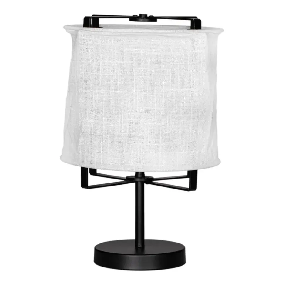 Softy pöytävalaisin 50 cm, Mattavalkoinen-mattamusta