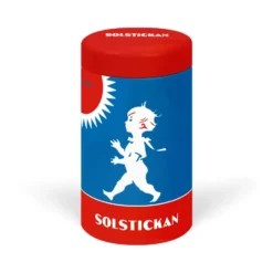 Solstickan tulitikkupurkki 100-pakkaus, Alkuperäinen motiivi