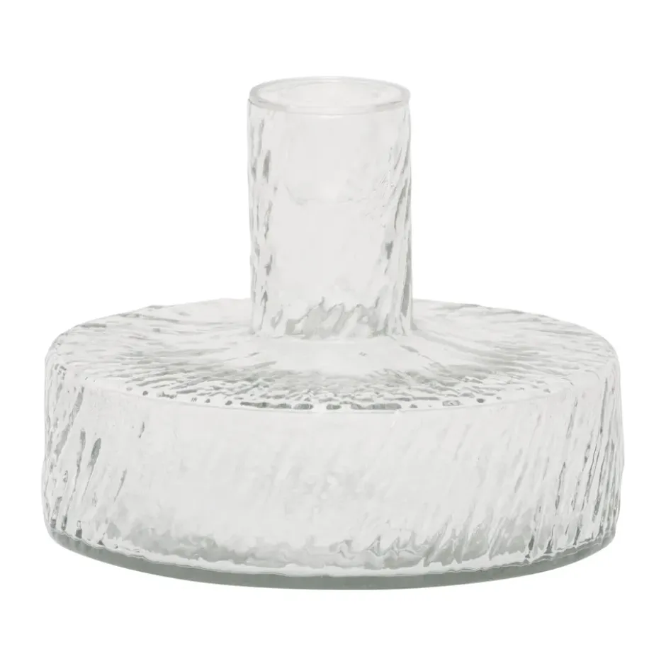 Solvi B kynttilänjalka 12 cm, Kirkas