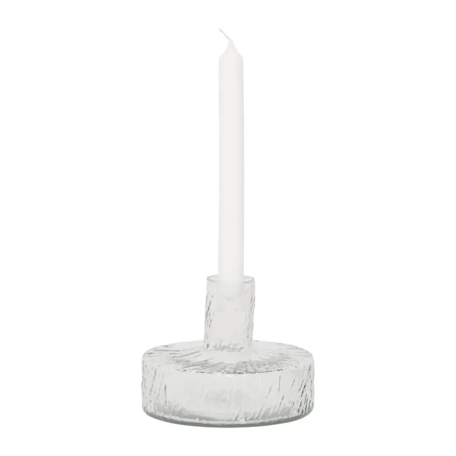 Solvi B kynttilänjalka 12 cm, Kirkas