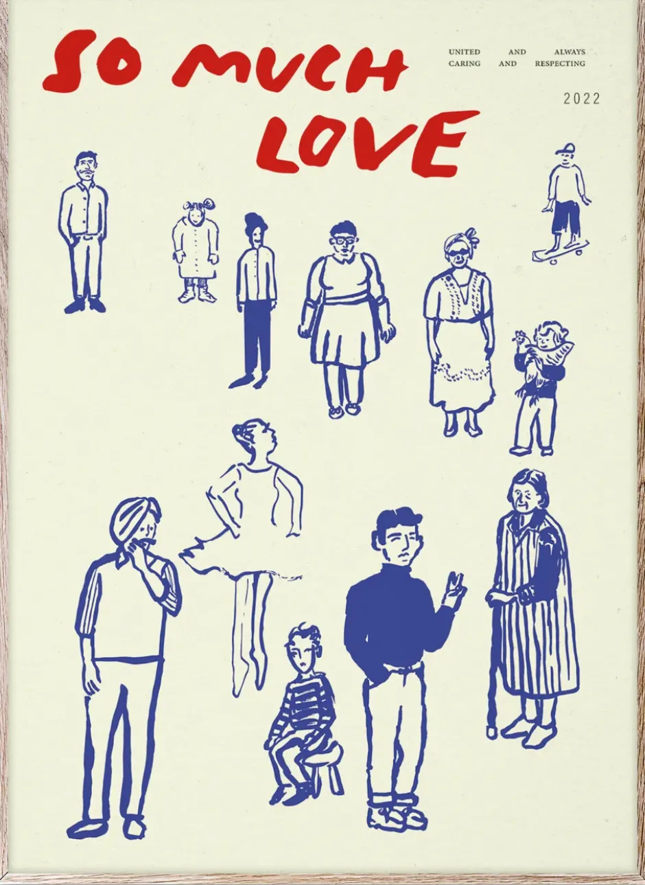 So Much Love juliste, 50 x 70 cm