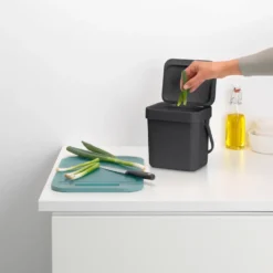 Sort & Go jäteastia 3 L, Harmaa
