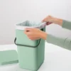 Sort & Go jäteastia 12 litraa, Jade green