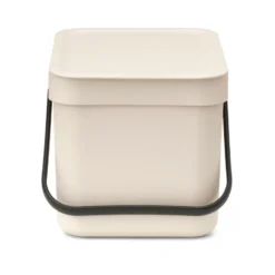 Sort & Go jäteastia 6 litraa, Soft beige