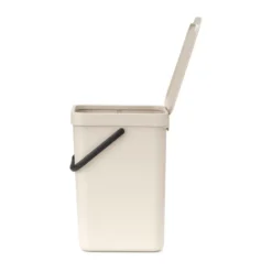 Sort & Go jäteastia 12 litraa, Soft beige