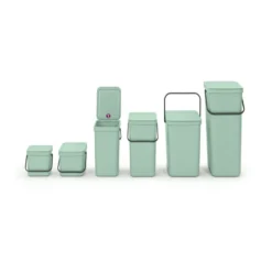 Sort & Go jäteastia 3 L, Jade green