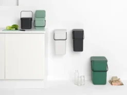Sort & Go jäteastia 3 L, Jade green