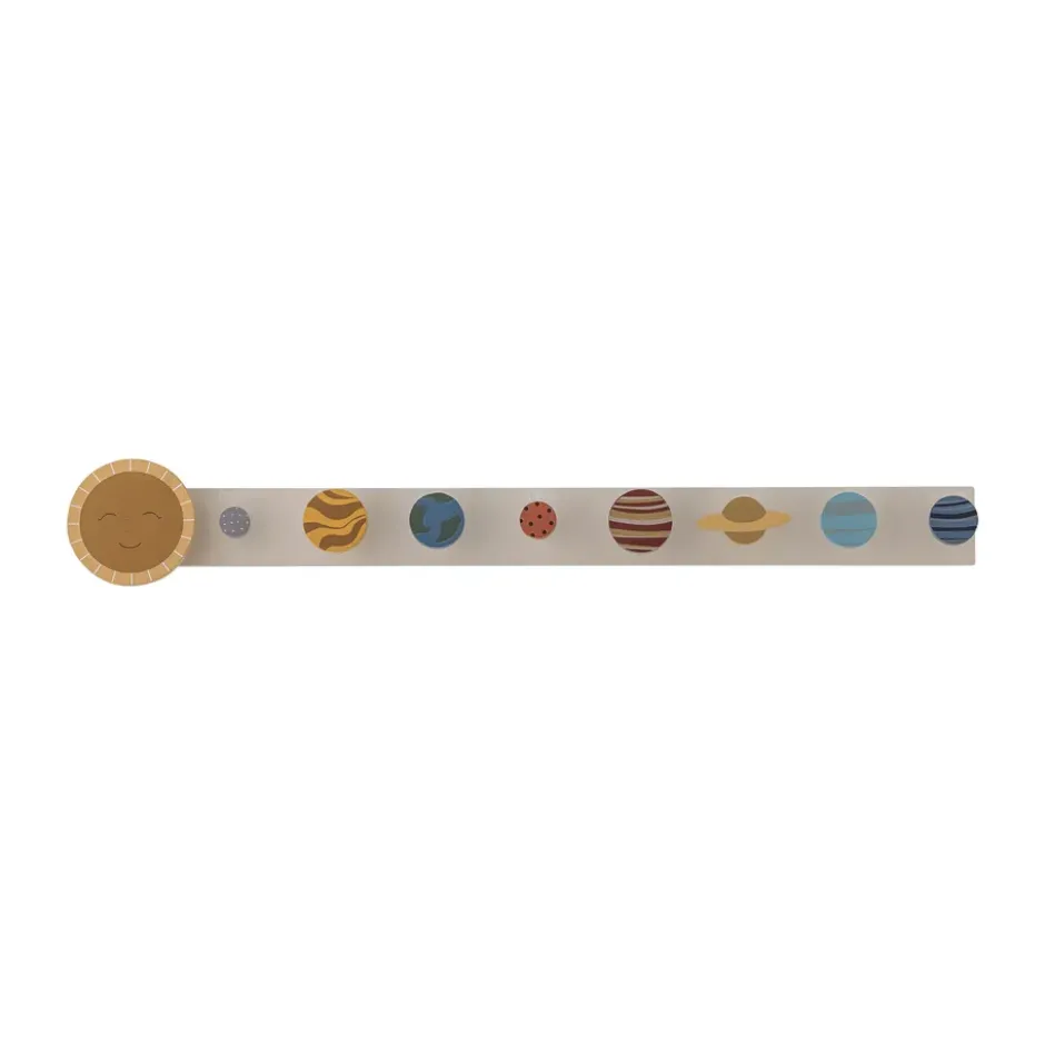 Space nuppinaulakko 55 cm, Brown-multi