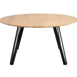 Space ruokapöytä Ø 120 cm, Tammi