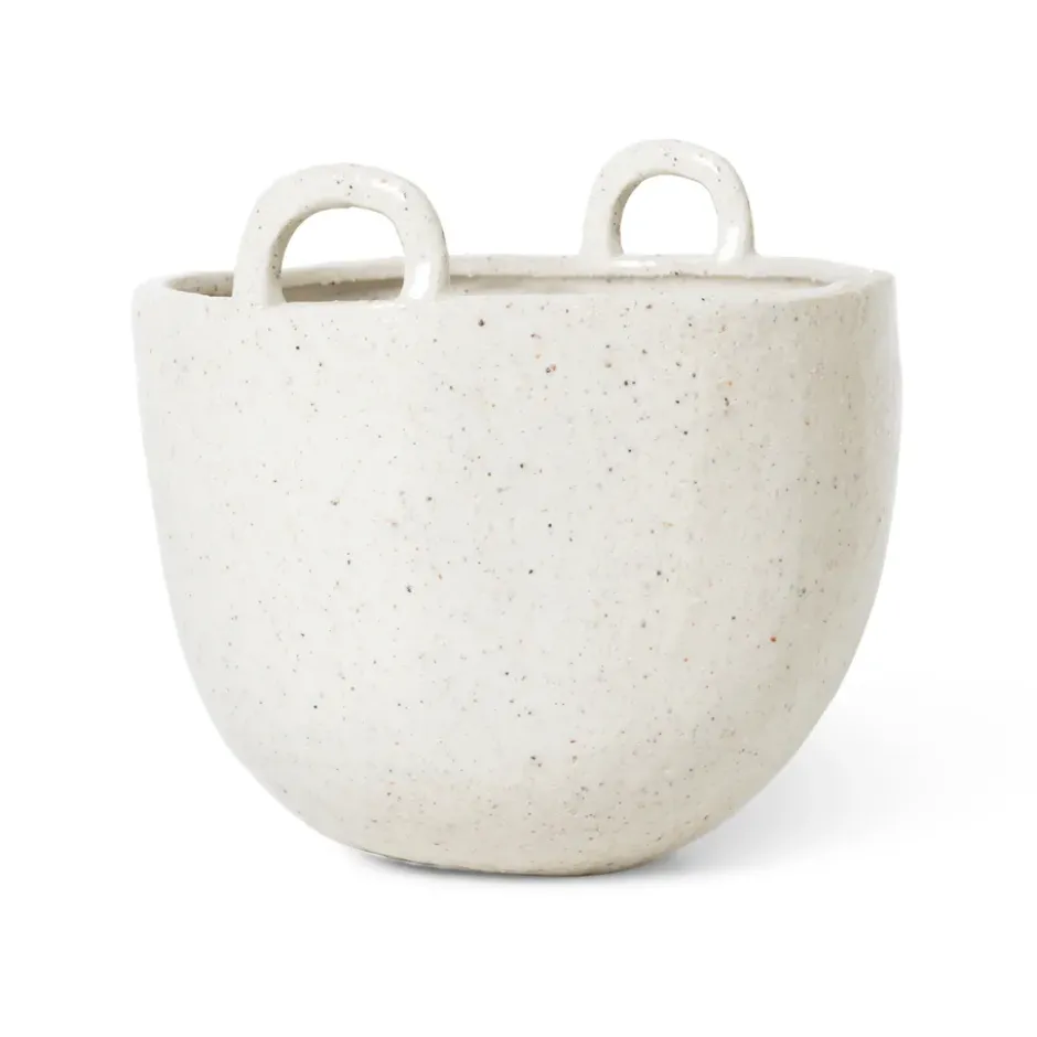 Speckle ruukku, Ø18,5 cm, Off-white
