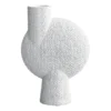 Sphere maljakko Bubl Shisen big 44 cm, Bone White
