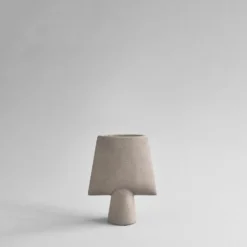 Sphere maljakko square mini, Taupe