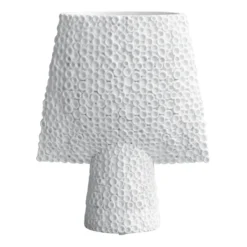 Sphere maljakko Square Shisen mini 25 cm, Bone White